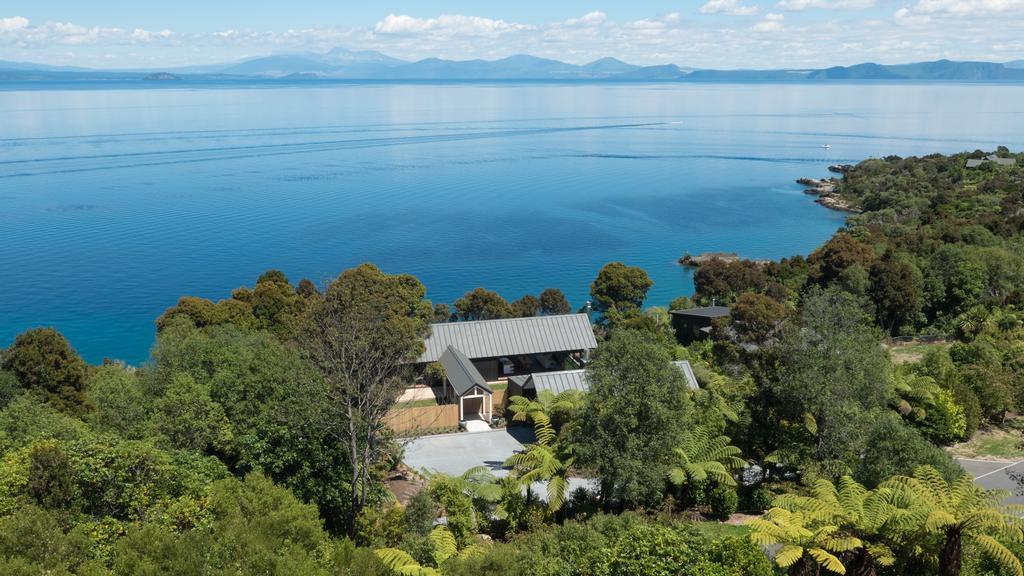 The Point Luxury Villa Taupo Exterior foto